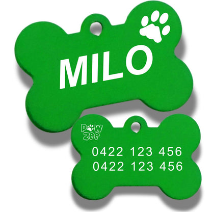 PET TAG SPECIAL 4 FOR $44 PAWZEE ALUMINIUM