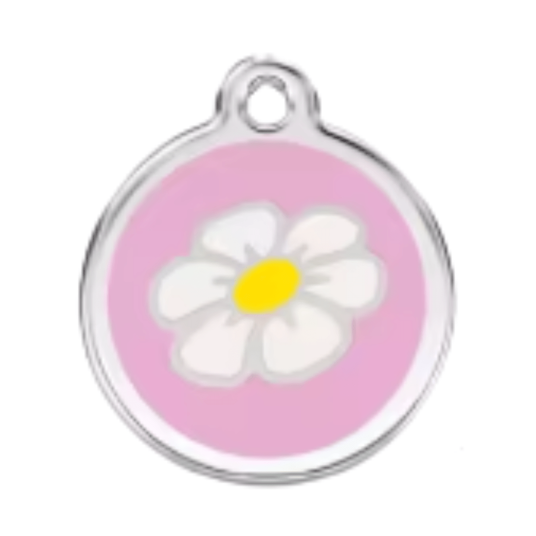 Flower Designer Pet Tag