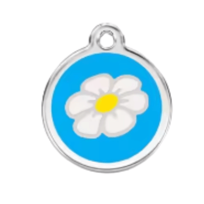 Flower Designer Pet Tag