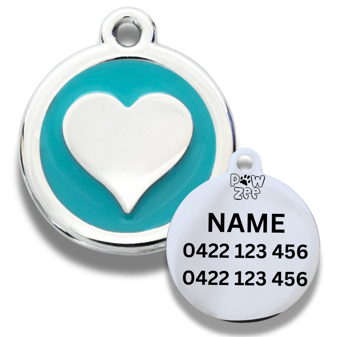 PURPLE Heart Designer Pet Tag