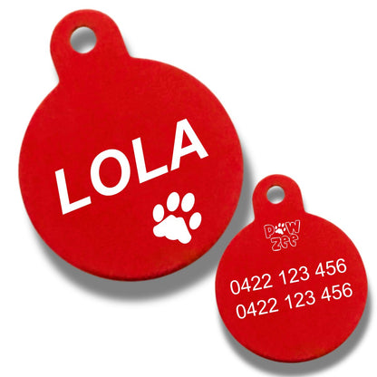 PET TAG SPECIAL 4 FOR $44 PAWZEE ALUMINIUM