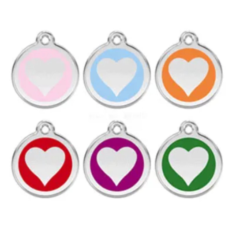 PURPLE Heart Designer Pet Tag