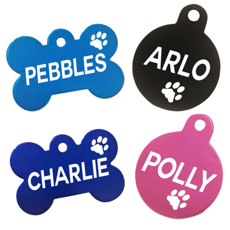 Aluminium Pet Tags by Pawzee SAVE upto 40 OFF